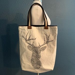 Deer Canvas Tote Bag